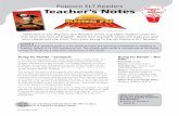 Popcorn ELT Readers Teacher’s Notes - Scholastic UK · Kung Fu Panda – synopsis Po is a fat, clumsy panda. He works in his dad’s noodle shop, but loves kung fu. When he learns