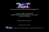 LAGOS STATE GOVERNMENT - Nairametrics · lagos state government lagos state development plan 2012-2025 main document september 2013 ministry of economic planning and budget