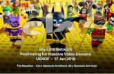 Sky Core Network Positioning for Massive Video Demand ... · Sky Core Network , UKNOF, 17Jan 2018 - 2 Positioning Sky Network for Massive Video Demand •UK Broadband Usage and Pricing