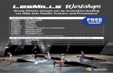 Workshops - Sydney Uni SFC · Les Mills Asia Pacific Trainers and Presenters! 12th November 2017 7:00am Grit Strength 7:30am CXWORX 8:10am Sh’Bam 10:00am BodyJam 11:00am SPRINT