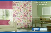 Product Range - Tropical Blinds Ltd · Product Range. Online Ordering ... blinds fitted to tilt and turn windows. n Hold down clips are available for ... Blackout Roller Blinds