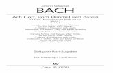 Johann Sebastian BACH - carusmedia.com · The unknown author of the cantata libretto whose text Bach set to music diverged much further from the ... wicked within” and chooses the