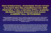 FIRST INTERNATIONAL, RANDOMIZED PHASE 3 STUDY …oncology.tv/Portals/16/Downloadables/LUMIERE_OCONNOR_ASH2015… · first international, randomized phase 3 study in patients with