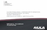 CONTINUING AIRWORTHINESS ENGINEERING (CAE) … · process for the acquisition, operation and airworthiness of Air Systems within the Defence aviation environment. ... Display Flying