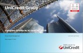 Company Profile as at June 30, 2016 - Home - Institutional ... · Company Profile as at June 30, 2016 Group Brand Management ... • UniCredit holds significant responsibilities within