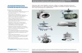 ANDERSON GREENWOOD - Mramco · Anderson Greenwood Low Pressure POPRV Catalog Series 90 and 9000 Pilot Operated Pressure Relief Valves Product Overview 2 Function Low Pressure POPRV