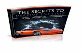 The Secrets To Passive Income - Ubuntu Connect · The Secrets To Passive Income 2011  Page 13 There are a lot of investment vehicles like stocks, bonds, mutual funds,