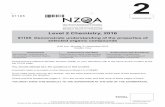 Level 2 Chemistry, 2016 - nzqa.govt.nz · Level 2 Chemistry, ... 6 Chemistry 91165, 2016 SSESSOR’S ... Extra paper if required. Write the question numbers if applicable.