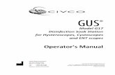 Operator’s Manual - civco.com · guard against dangerous chemicals and ... agents used to achieve high-level ... Warning Failure to properly follow the instructions in ...