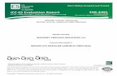 Evaluation Report ESR 2401 - ICC Evaluation Service · ICC-ES Evaluation Report ESR-2401 ... (IRC) 2012, ... Models MGFP-39, MGFP-44, and MGFP-49 (GBVS39, GBVS44, ...