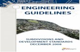 Engineering Guidelines for Subdivisions and Development ... · Engineering Guidelines for Subdivisions and Developments Standards, Part 1 General Issue A Adopted at Council Meeting