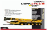 GMK5165q - Maxim Crane .4 GMK 5165 specifications Carrier Chassis Box type, torsion resistant frame