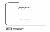 37278'01PA ADP440+ User Guide EN - Xylem Analytics · Product Name ADP440+ Polarimeter ... This symbol indicates a caution or warning, please refer to the manual. Contents 37-278’01