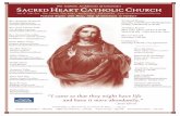 The Catholic Archdiocese of Cincinnati S HEART CHURCHsacredheartnc.com/wp-content/uploads/2013/11/8-17-14-WEB.pdf · The Catholic Archdiocese of Cincinnati ... Larry James Patrick,