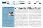 Growth has Mayor, Council concerned - Horizon … · Vol. 28, No. 2 Newsletter of Horizon Communities Improvement Association, Horizon City, Texas Summer 2004 Mid-way through 2004