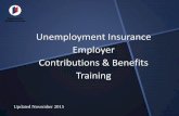Unemployment Insurance Employer Contributions & …S(tbp1rc45og0fho2jbaeelk45... · Wage of $1,000 or more in calendar qtr. for domestic employee Corporation and pay remuneration