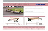 Cast Iron and Timber Seating - ESI.info · Cast Iron and Timber Seating ... technology change, ... Surface Mount Fixing Method Ground Fixed Fixing Type Anchoring Points Guide