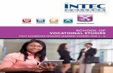 School of VOCATIONAL STUDIES - INTEC College - For a ... Vocational School Prospectus.pdf · 4 INTEC School of Vocational Studies • 0800 012 311 StudeNt prOfILE Sipho Thwala (35)