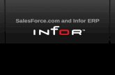 SalesForce.com and Infor ERPmapics-support.com/SalesForce.pdf · The World’s Leading Sales Application Email & Calendaring Real-time Analytics Partner Management Accounts & Contacts