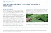 Pest Management and Pesticides: A Historical Perspective · Pest Management and Pesticides: A Historical ... Early plant-derived insecticides included hellebore ... The project has