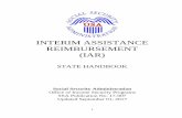 INTERIM ASSISTANCE REIMBURSEMENT (IAR) · iar state handbook last updated 09/01/2017 3 section 1 – social security administration interim assistance reimbursement (iar) policy ...
