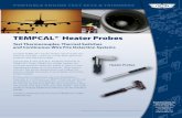 TEMPCAL® Heater Probes - Howell Instruments, Inc. | Probes.pdf · ©2009 Howell Instruments, Inc. PETHEAT Howell Instruments, Inc. • 8945 South Freeway • Fort Worth, Texas 76140