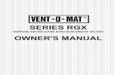 R R RR R R - Vent-O-Mat Manual.pdf · R SERIES RGX "ANTI-SURGE" SEWAGE AIR VALVE OWNER'S MANUAL INTRODUCTION Thank you for your purchase of the Vent-O-Mat series RGX "Anti-Surge"