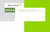 2014 Audited Annual Financial Statements - Mpact · 2014 Audited Annual Financial Statements for the year ended 31 ... inconsistencies between these reports and the audited consolidated
