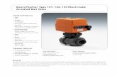 Georg Fischer Type 131, 132, 133 Electrically Actuated ... · The type 130 series, our premium actuated valve, is available in PVC, CPVC, Polypropylene, and PVDF materials. ... 20
