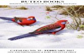 NEW AND FORTHCOMING - Buteo Books · Birdwatching in New York City and on Long Island Deborah Rivel and Kellye Rosenheim. University Press of New England, 2016. ... boroughs and on
