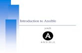 Introduction to Ansible - nasa.cs.nctu.edu.tw .Inventory –ansible variables Ansible varibles (