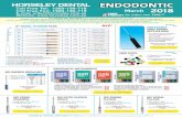 Endodontic March 2018 4P - horseley.com.au · Endo Measuring Block $33.00 PREMIUM AP III DENTAL BURNER 2 ORDER HOT LINE - TEL: 1300-130-718 FAX: 1300-130-719 AUTOCLAVABLE RUBBER DAM