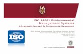 ISO 14001 Environmental Management Systemsfloridaenet.com/wp-content/uploads/2015/10/FL-Environmental... · ISO 14001 Environmental Management Systems Diana Velasquez ISO 14001:2004