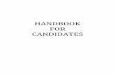 HANDBOOK FOR CANDIDATES - Election Commission of …eci.nic.in/eci_main1/current/CandidateHandbook2014_19032014.pdf · station falling in the same constituency and must have Electors
