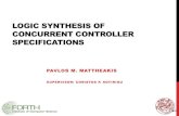 LOGIC SYNTHESIS OF CONCURRENT CONTROLLER SPECIFICATIONSpmat/research/Phd.pdf · logic synthesis of concurrent controller specifications pavlos m. mattheakis supervisor: christos p.