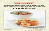 AND COOKBOOK - Sharp Australia Supportsupport.sharp.net.au/downloads/opmanuals/r330j_opman.pdf · a42183, sca/scnz r330j o/m microwave oven j and operation manual cookbook r-330j(w)