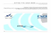 TS 102 809 - V1.1.1 - Digital Video Broadcasting (DVB); … · ETSI 5 ETSI TS 102 809 V1.1.1 (2010-01) 5.3.8 Simple application boundary descriptor 44 5.3.9 Service information ...