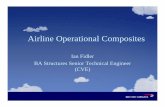 Airline Operational Composites - Wichita State University · Airline Operational Composites. Overview •Design (r) ... B737 Overnight ea 300FH 11 Days ea 24mths 26 Days /8years ...