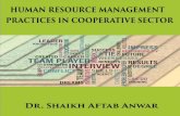 Human Resource Cooperative Sector - Idea Publishing · 2017-04-17 · Oliver Sheldon states that, ... and make a major contribution to the ... Human Resource Management Practices