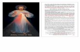 THE CHAPLET TO THE DIVINE MERCY - MERCIFUL JESUS€¦ · recite it will receive great mercy at the hour of death. Priests will recommend it to sinners as their last hope of salvation.