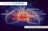 A SELF STUDY GUIDE - Ansellansellhealthcare.com/pdf/ceu/respiratory_protection.pdf · A SELF STUDY GUIDE. OVERVIEW ... Surgical masks and surgical N95 respirators will be differentiated