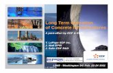 Long Term OperationLong Term Operation of Concrete ... - LEPAPE - LB60Concrete.pdf · Long Term OperationLong Term Operation of Concrete Infrastructures ... AGING CONCRETE STRUCTURES