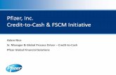 Pfizer, Inc. Credit-to-Cash & FSCM Initiative · • Completed ~$68B acquisition of Wyeth in Q4, 2009 3 Pfizer, Inc. ... –Case concept with ability to store full repository of information