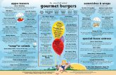 gourmet burgers - Hamburger Mary's · Burgers consumed “Rare” is at your own risk! big, juicy & all natural Barbra-Q Bacon ... Proud Mary Mary’s Big Boy! Two patties topped