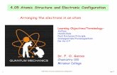 4.05 Atomic Structure and Electronic Configurationfaculty.sdmiramar.edu/fgarces/zCourse/All_Year/Ch100/Ch100_mmc/a… · 4.05 Atomic Structure and Electronic Configuration Aug ‘17
