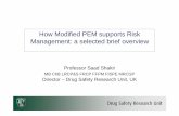 How Modified PEM supports Risk Management: a … · How Modified PEM supports Risk Management: a selected brief overview ... Published case series - - - - - - - - - - -