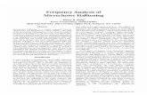 Frequency Analysis of Microcluster Halftoning - imaging · Frequency Analysis of Microcluster Halftoning Henry R. Kang ... Abstract Microcluster ... and to compute and display the