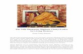 The 14th Shamarpa Mipham Chokyi Lodro In Loving Memory · The 14th Shamarpa Mipham Chokyi Lodro In Loving Memory Karma Trinlay Rinpoche The quick and unexpected passing of our root