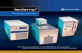 Isotemp - Fisher Scientificiris.fishersci.ca/LitRepo.nsf/0/B4AB1FD378CFAB2F852578F0006BF48B... · Isotemp® Bath Circulators and Chillers Improve the productivity of your laboratory