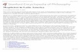 Skepticism in Latin America (Stanford Encyclopedia of ... · Robert J. Fogelin coined the word “neo-Pyrrhonism” to describe their respective ... (Stanford Encyclopedia of Philosophy)